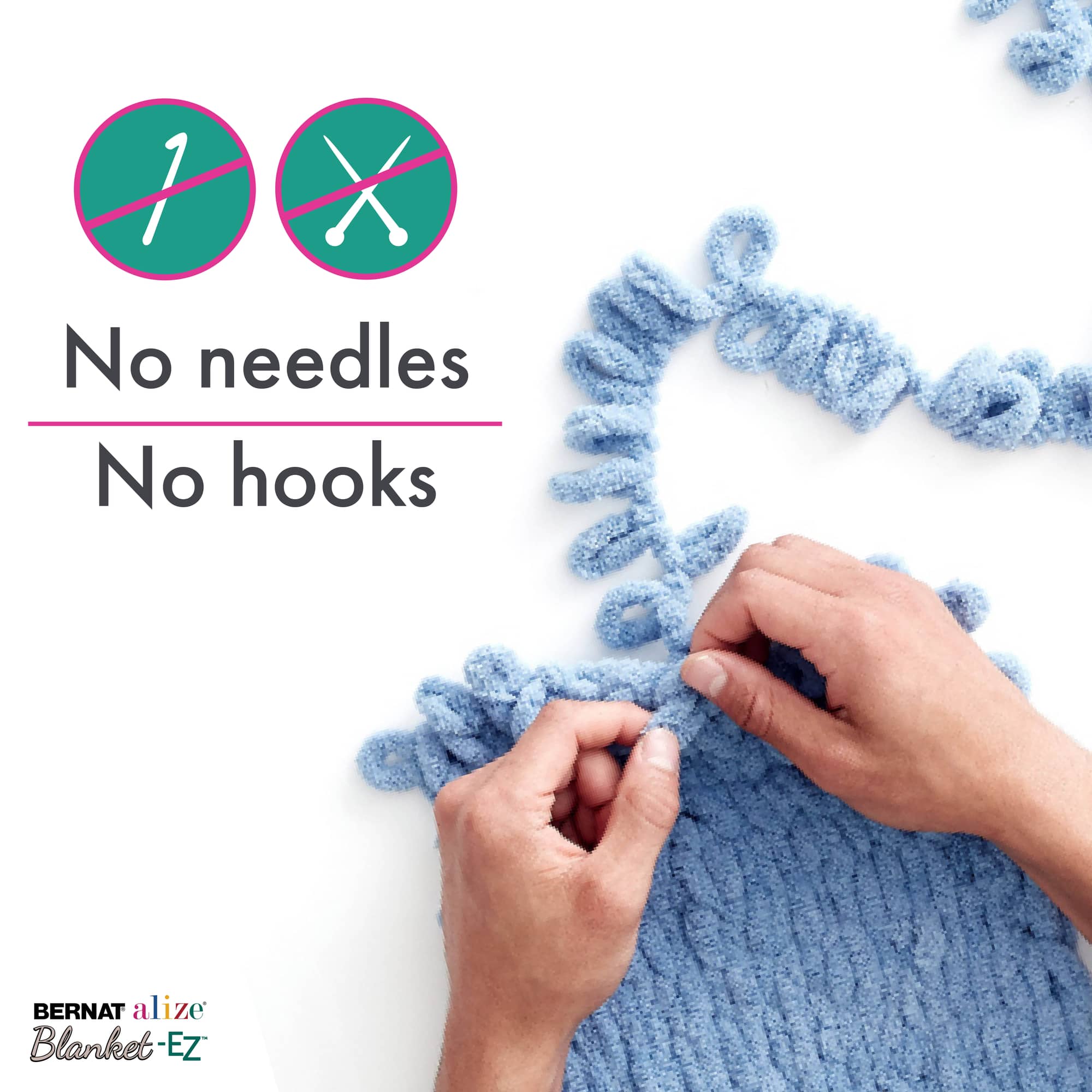 2 Pack Bernat® Alize® Blanket-EZ™ Yarn